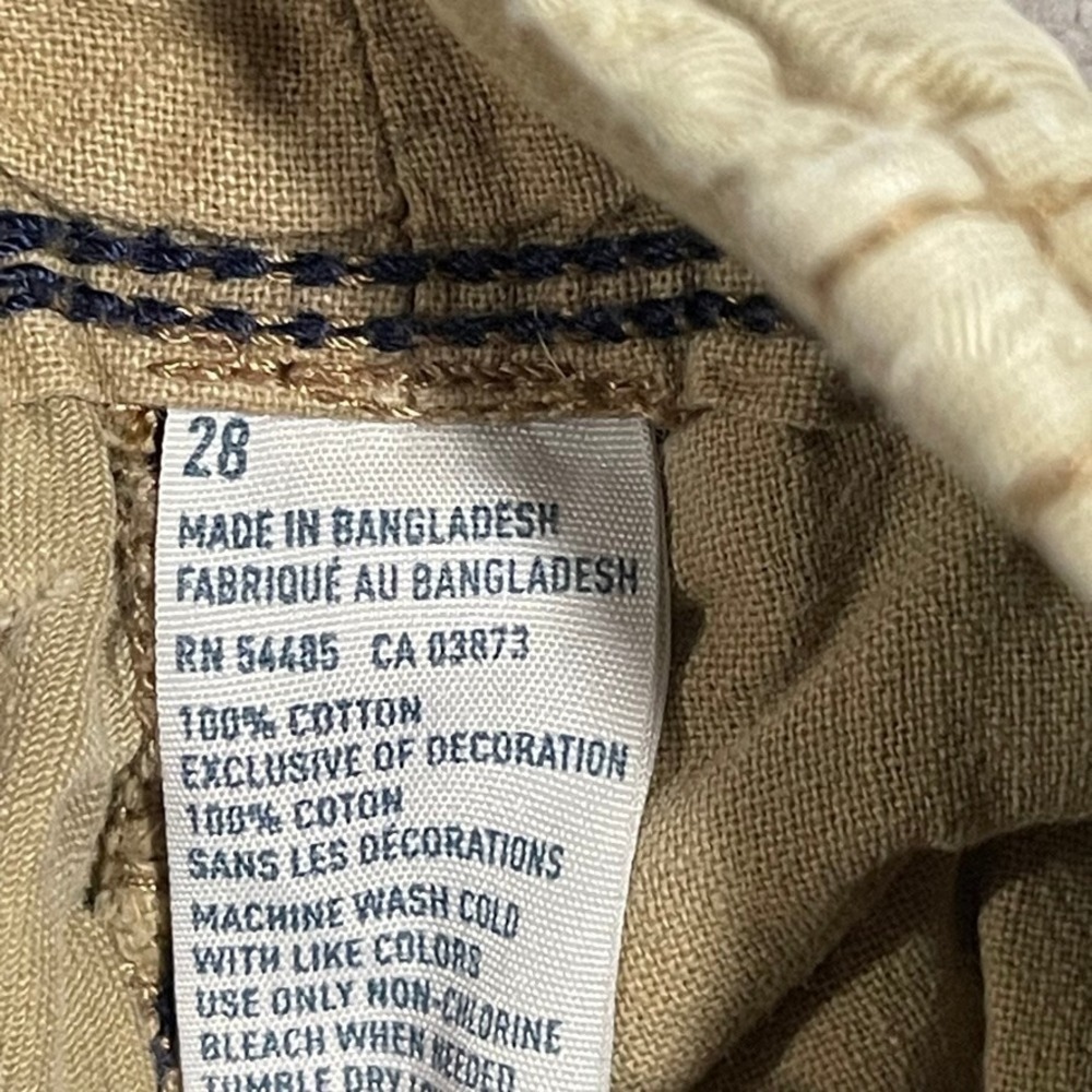 American Eagle Shorts Mens 28 Beige Khaki Cargo Classic Length Utility Outdoor - Picture 3 of 7
